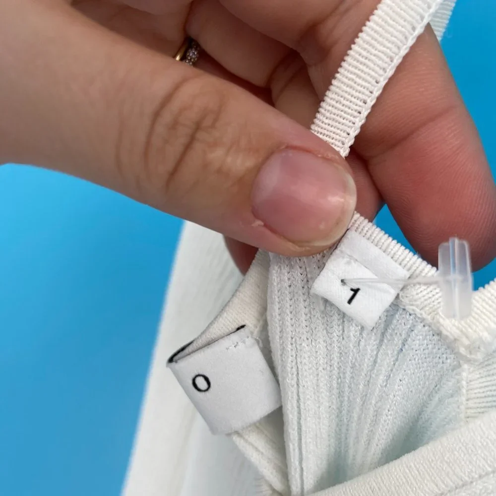 SANDRO White Bluan Knit Midi Dress - Picture 4 of 10